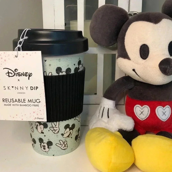 Disney SkinnyDip Micky Mouse Reusable Travel Mug - Picture 1 of 7